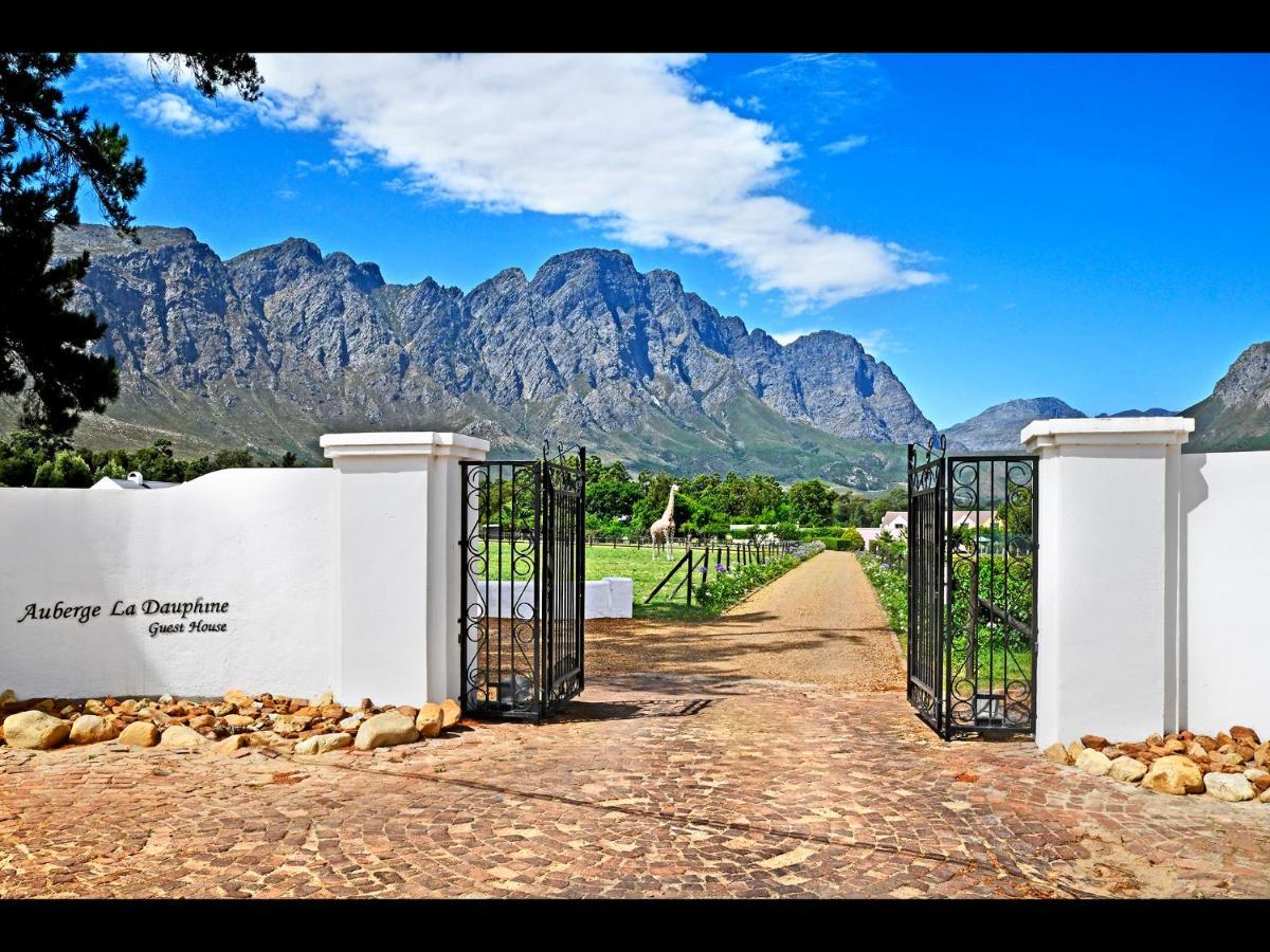 Auberge La Dauphine Guest House Franschhoek Dış mekan fotoğraf