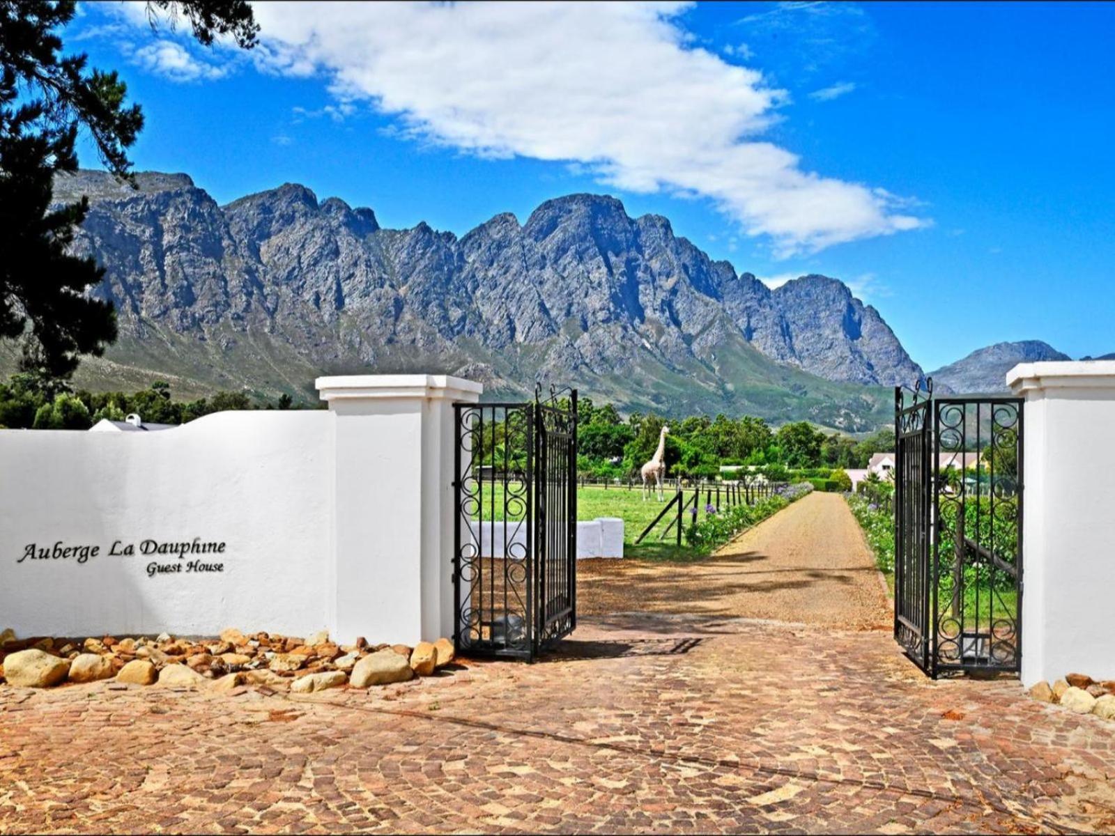 Auberge La Dauphine Guest House Franschhoek Dış mekan fotoğraf